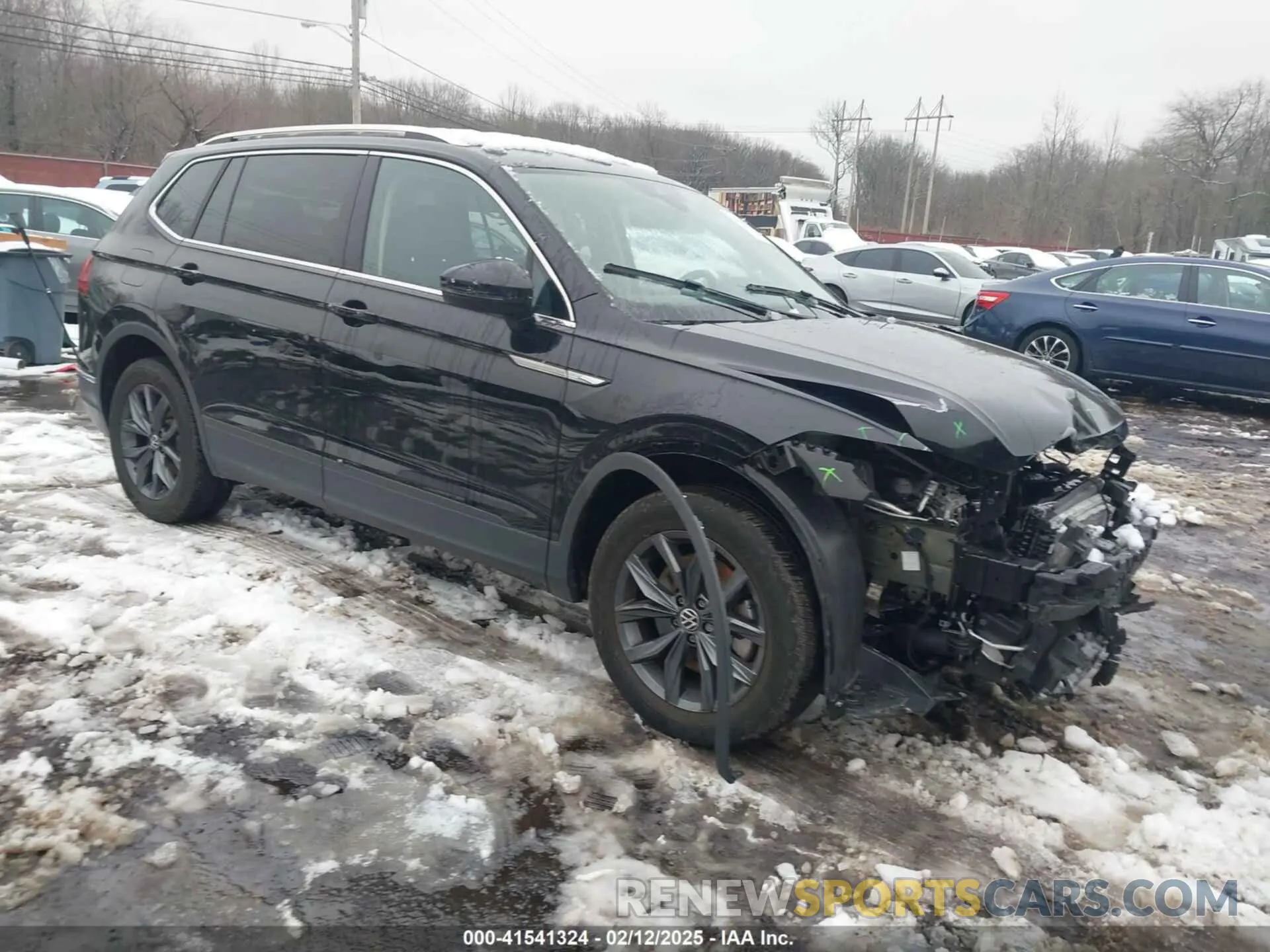 1 Photograph of a damaged car 3VV2B7AX3NM070010 VOLKSWAGEN TIGUAN 2022