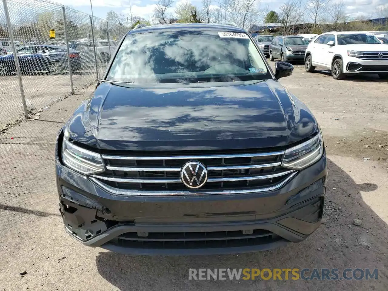 5 Photograph of a damaged car 3VV2B7AX4NM063051 VOLKSWAGEN TIGUAN 2022