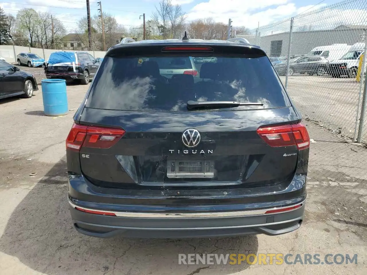 6 Photograph of a damaged car 3VV2B7AX4NM063051 VOLKSWAGEN TIGUAN 2022
