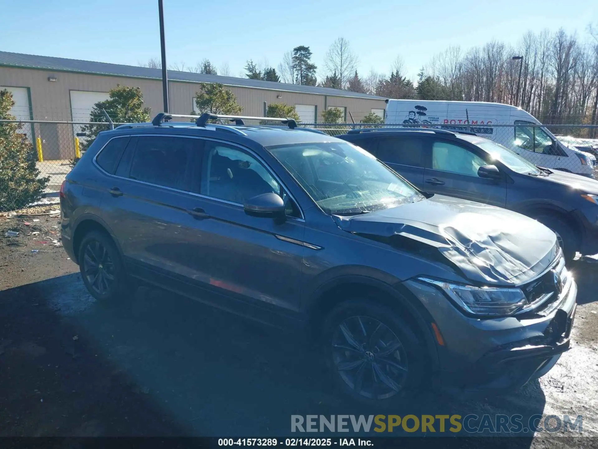 1 Photograph of a damaged car 3VV2B7AX5NM048462 VOLKSWAGEN TIGUAN 2022