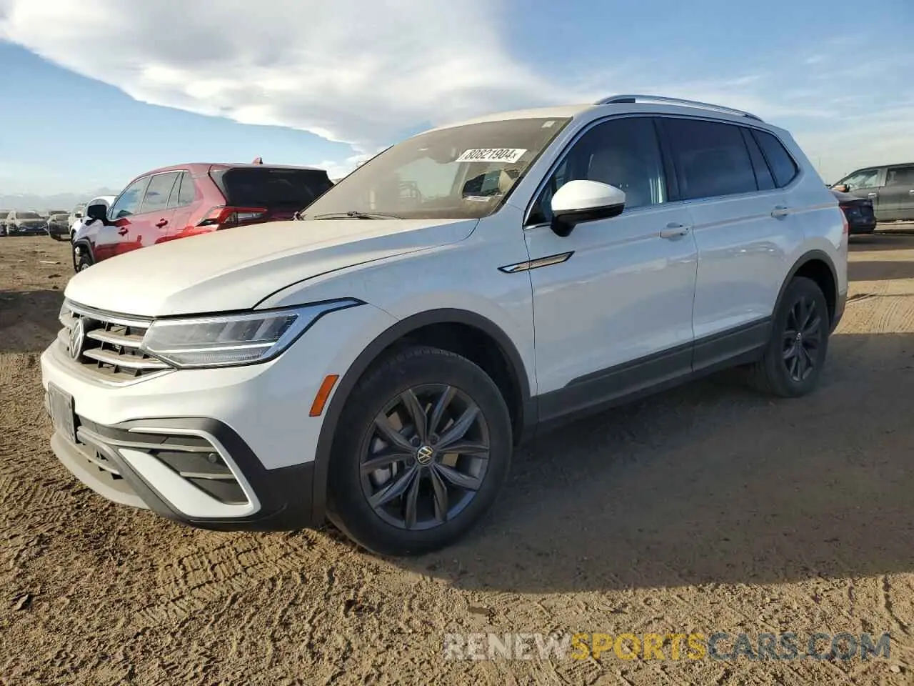 1 Photograph of a damaged car 3VV2B7AX5NM125587 VOLKSWAGEN TIGUAN 2022