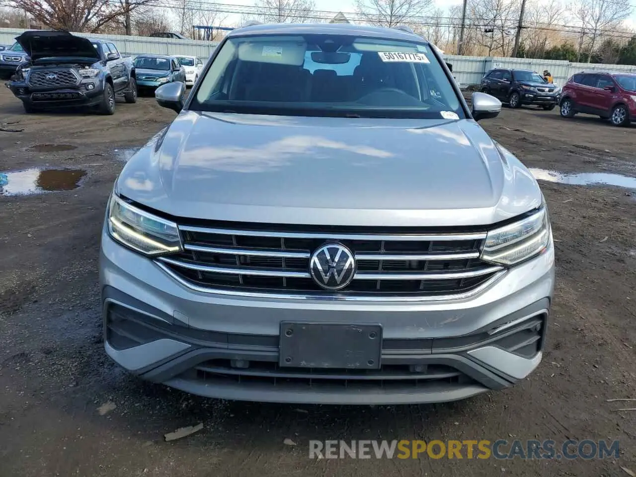 5 Photograph of a damaged car 3VV2B7AX5NM145127 VOLKSWAGEN TIGUAN 2022