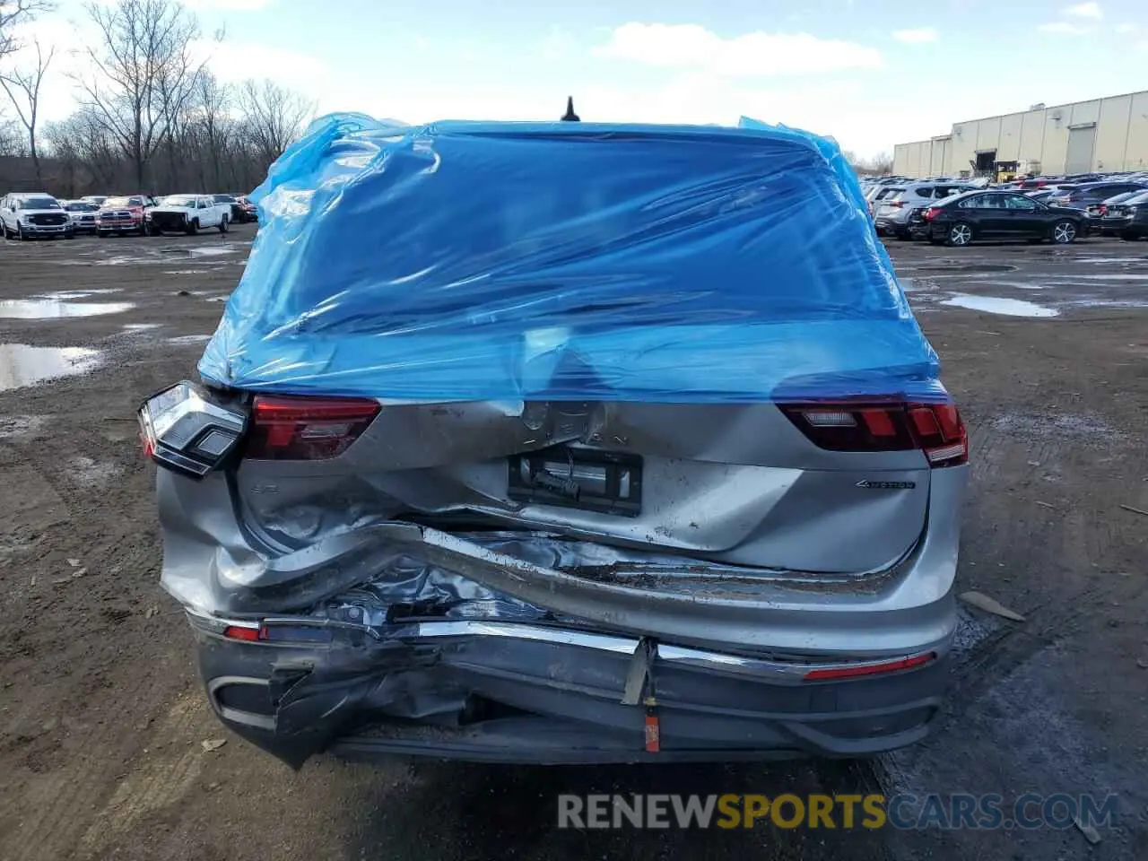 6 Photograph of a damaged car 3VV2B7AX5NM145127 VOLKSWAGEN TIGUAN 2022