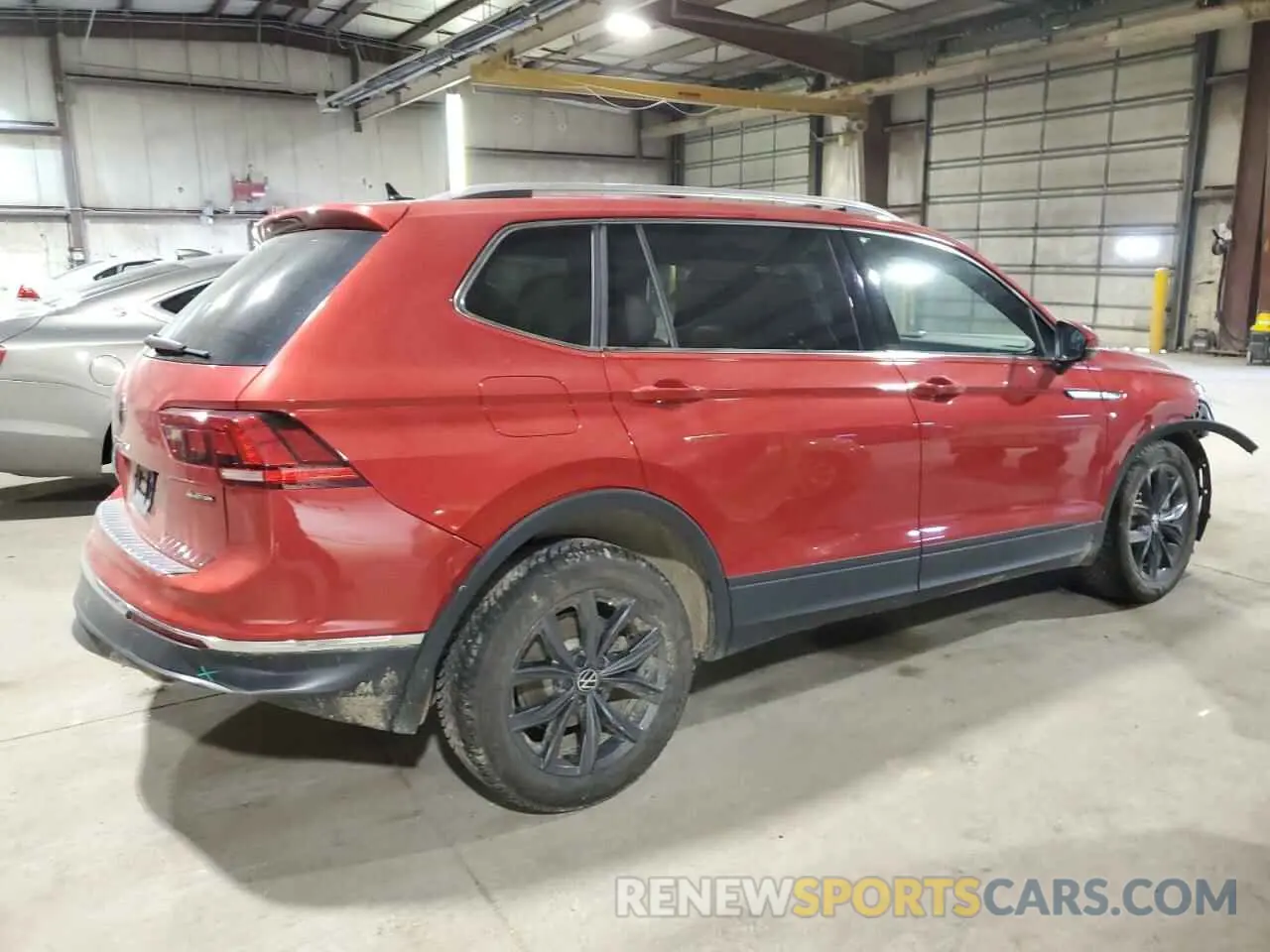 3 Photograph of a damaged car 3VV2B7AX6NM039012 VOLKSWAGEN TIGUAN 2022