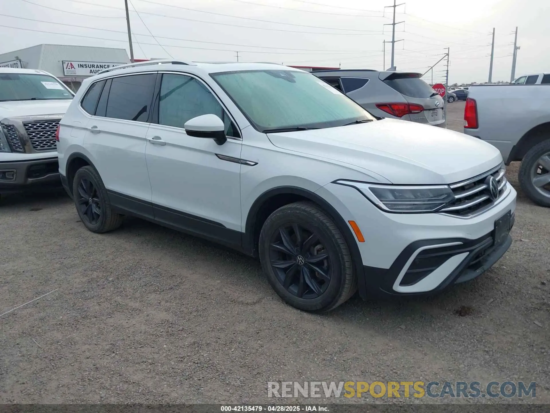 1 Photograph of a damaged car 3VV2B7AX7NM085058 VOLKSWAGEN TIGUAN 2022