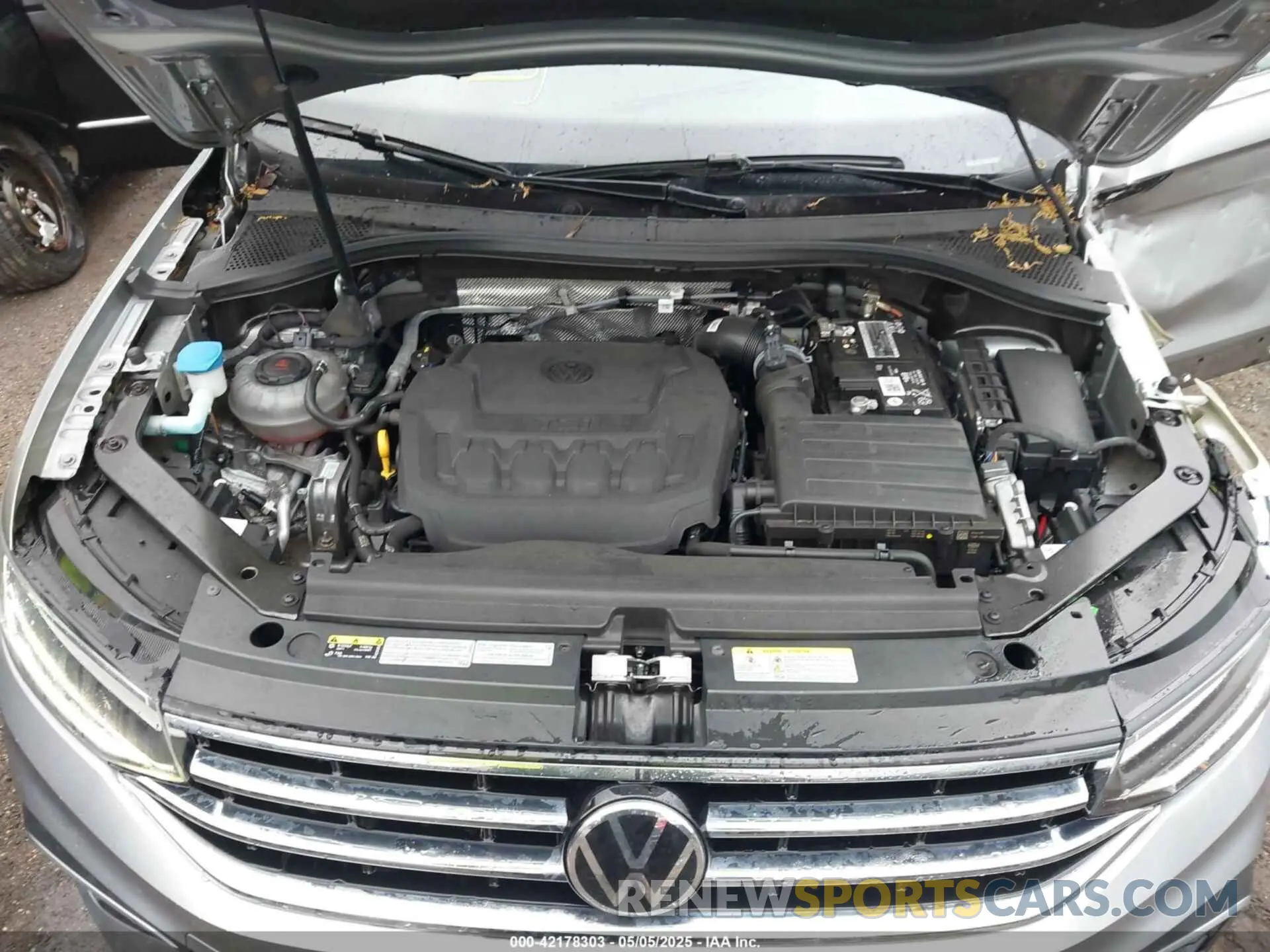 10 Photograph of a damaged car 3VV2B7AX7NM118981 VOLKSWAGEN TIGUAN 2022