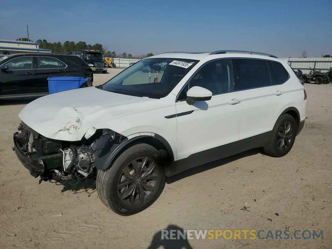 1 Photograph of a damaged car 3VV2B7AX9NM016923 VOLKSWAGEN TIGUAN 2022