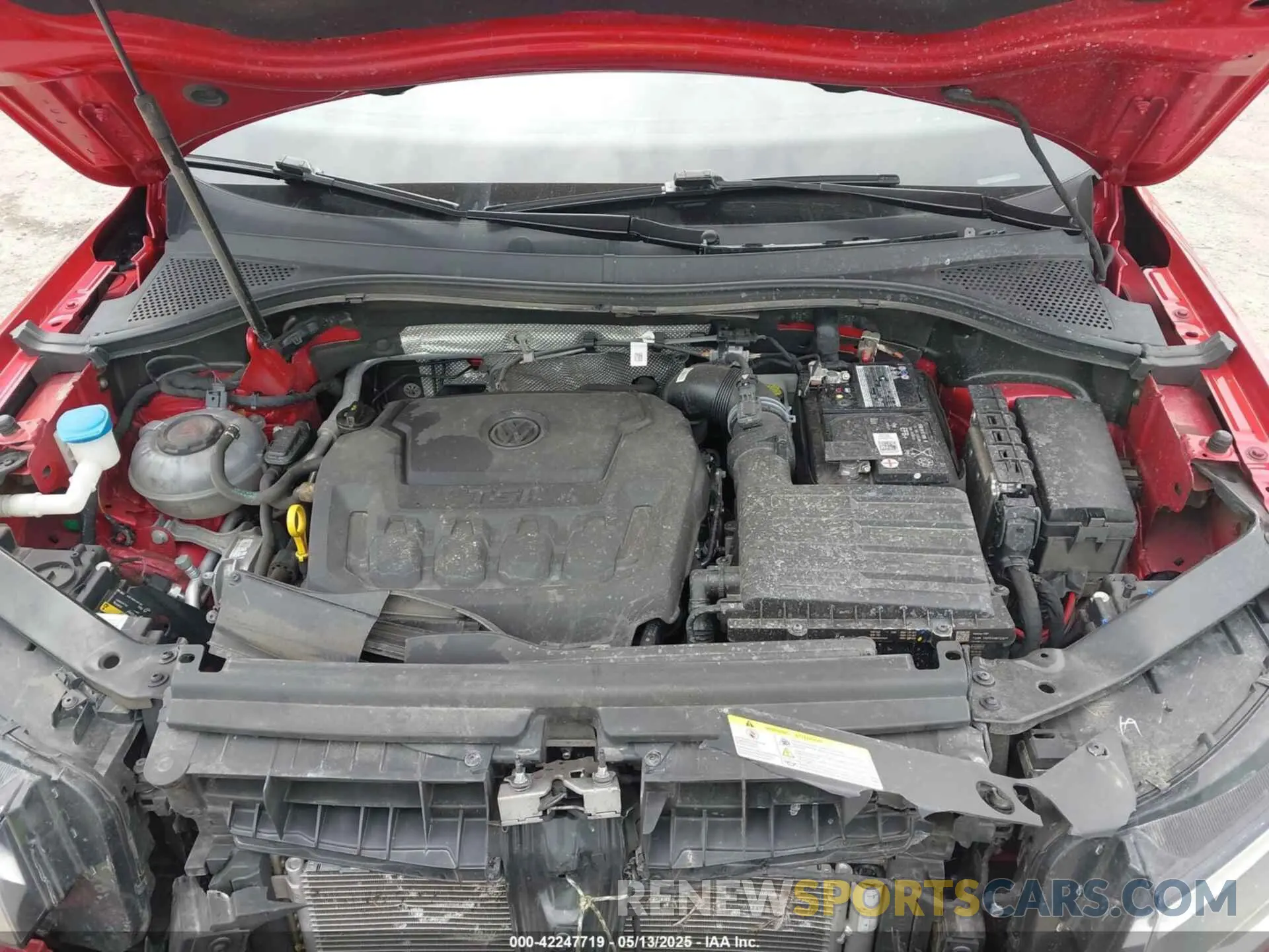 10 Photograph of a damaged car 3VV2B7AX9NM129948 VOLKSWAGEN TIGUAN 2022