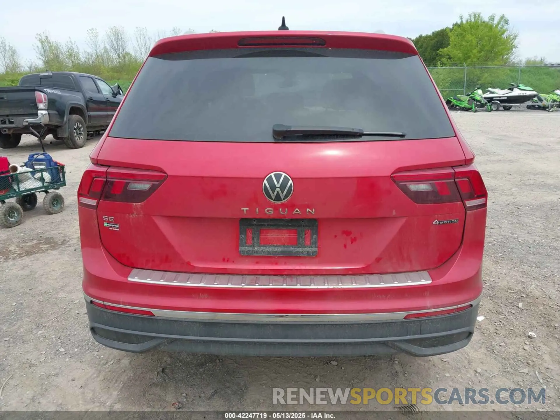 16 Photograph of a damaged car 3VV2B7AX9NM129948 VOLKSWAGEN TIGUAN 2022