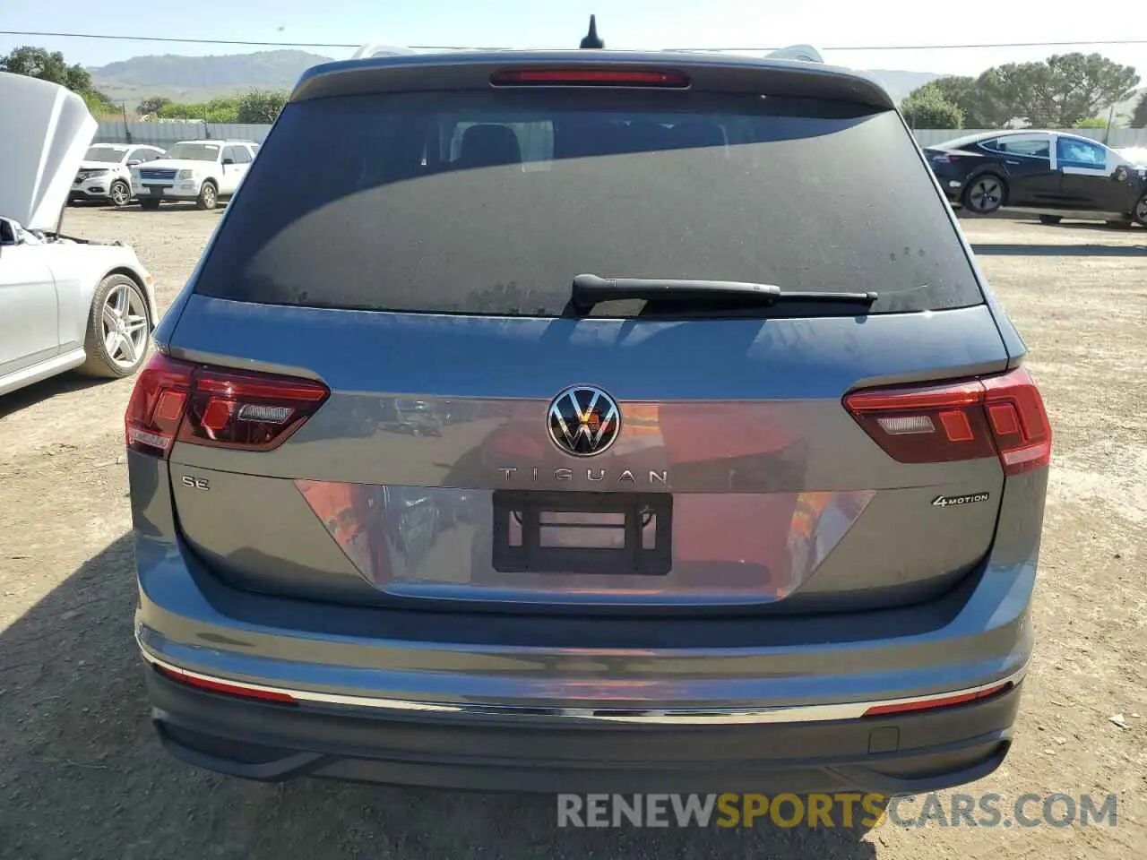 6 Photograph of a damaged car 3VV2B7AXXNM034542 VOLKSWAGEN TIGUAN 2022