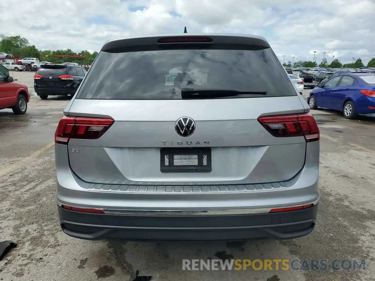 6 Photograph of a damaged car 3VV3B7AX0NM048051 VOLKSWAGEN TIGUAN 2022