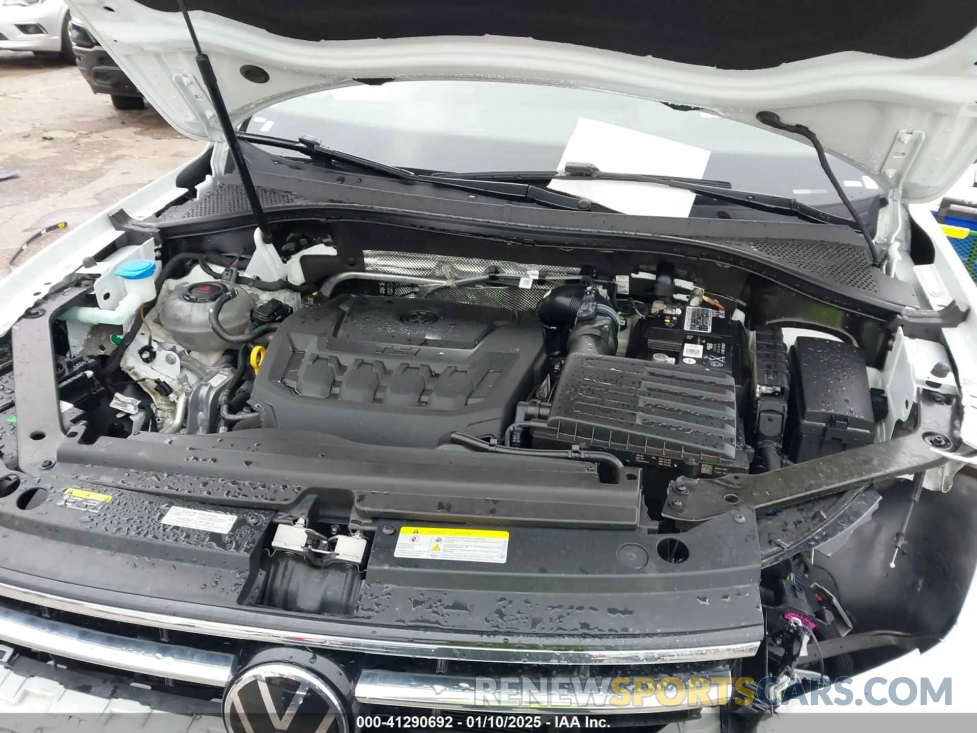 10 Photograph of a damaged car 3VV3B7AX0NM161398 VOLKSWAGEN TIGUAN 2022