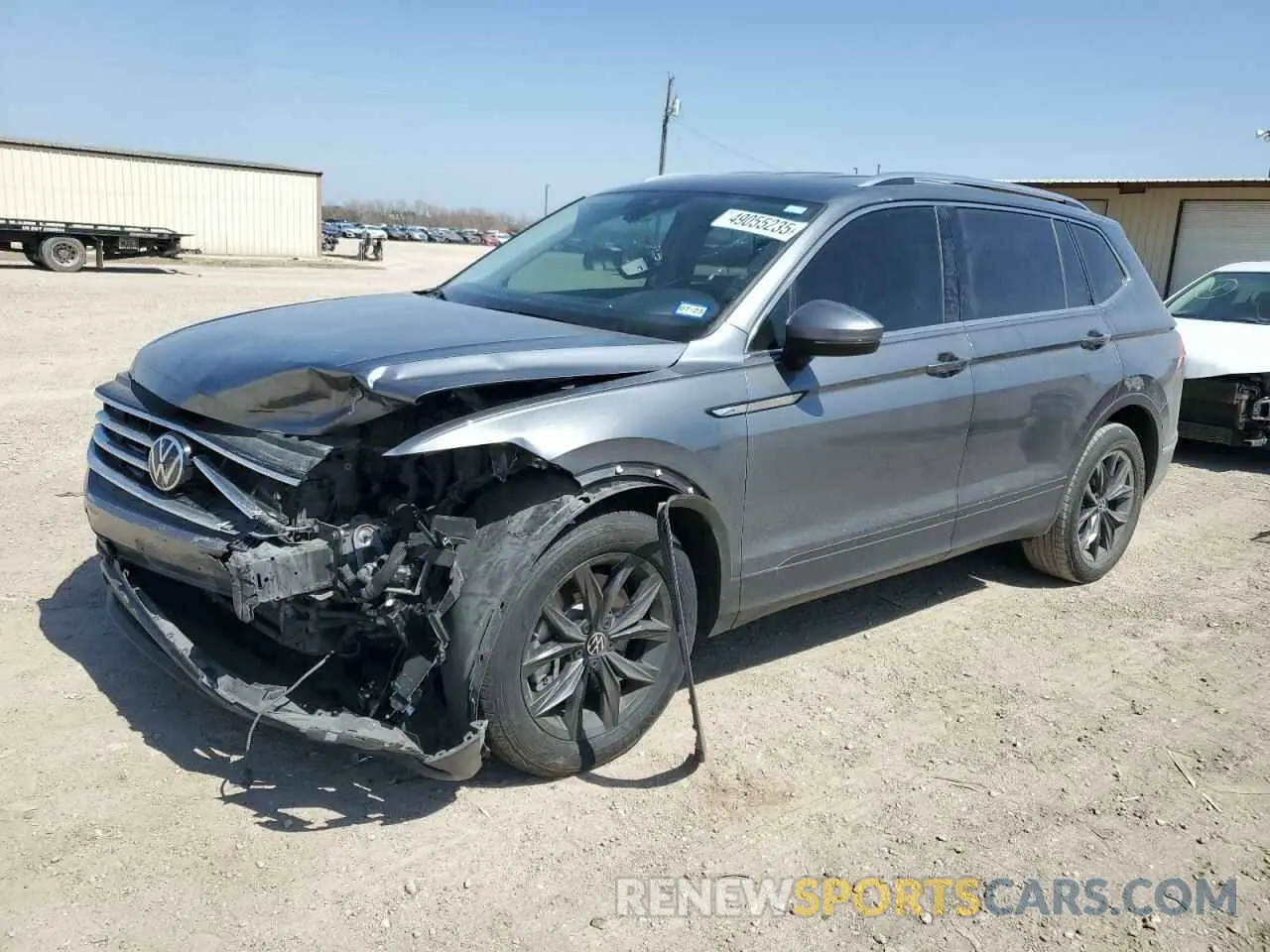 1 Photograph of a damaged car 3VV3B7AX0NM167671 VOLKSWAGEN TIGUAN 2022