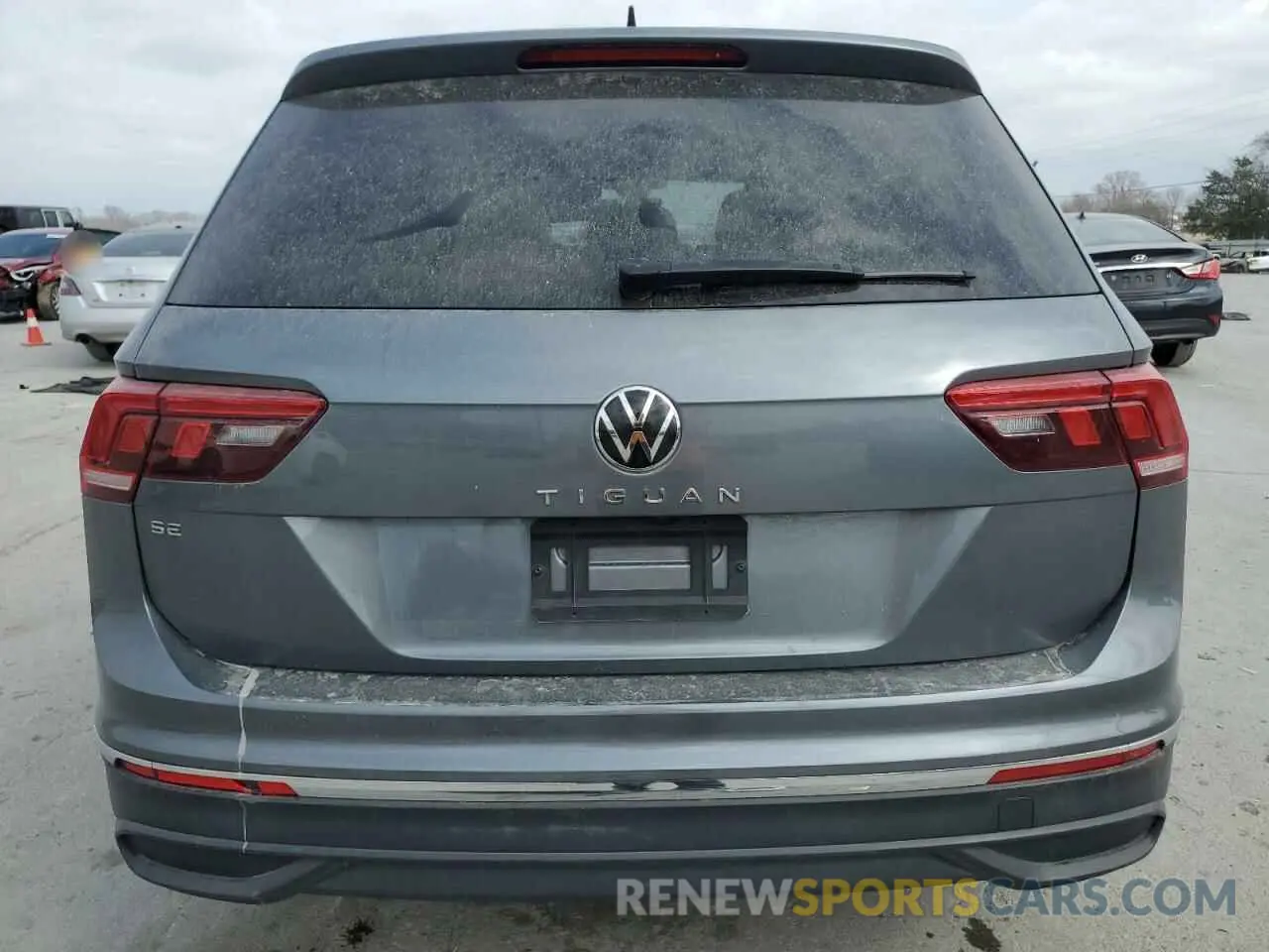 6 Photograph of a damaged car 3VV3B7AX1NM145288 VOLKSWAGEN TIGUAN 2022