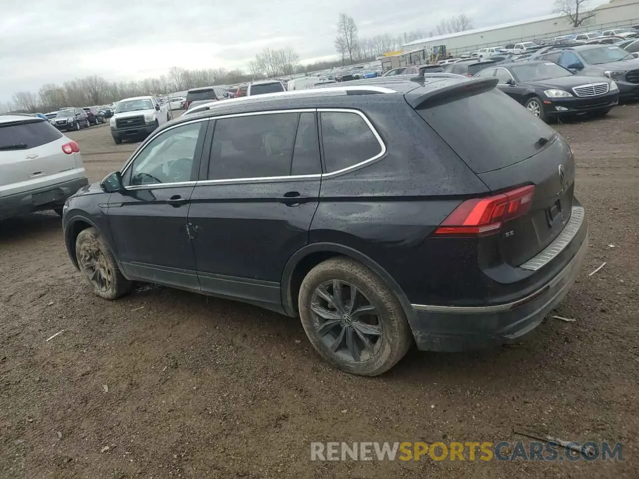 2 Photograph of a damaged car 3VV3B7AX2NM030909 VOLKSWAGEN TIGUAN 2022