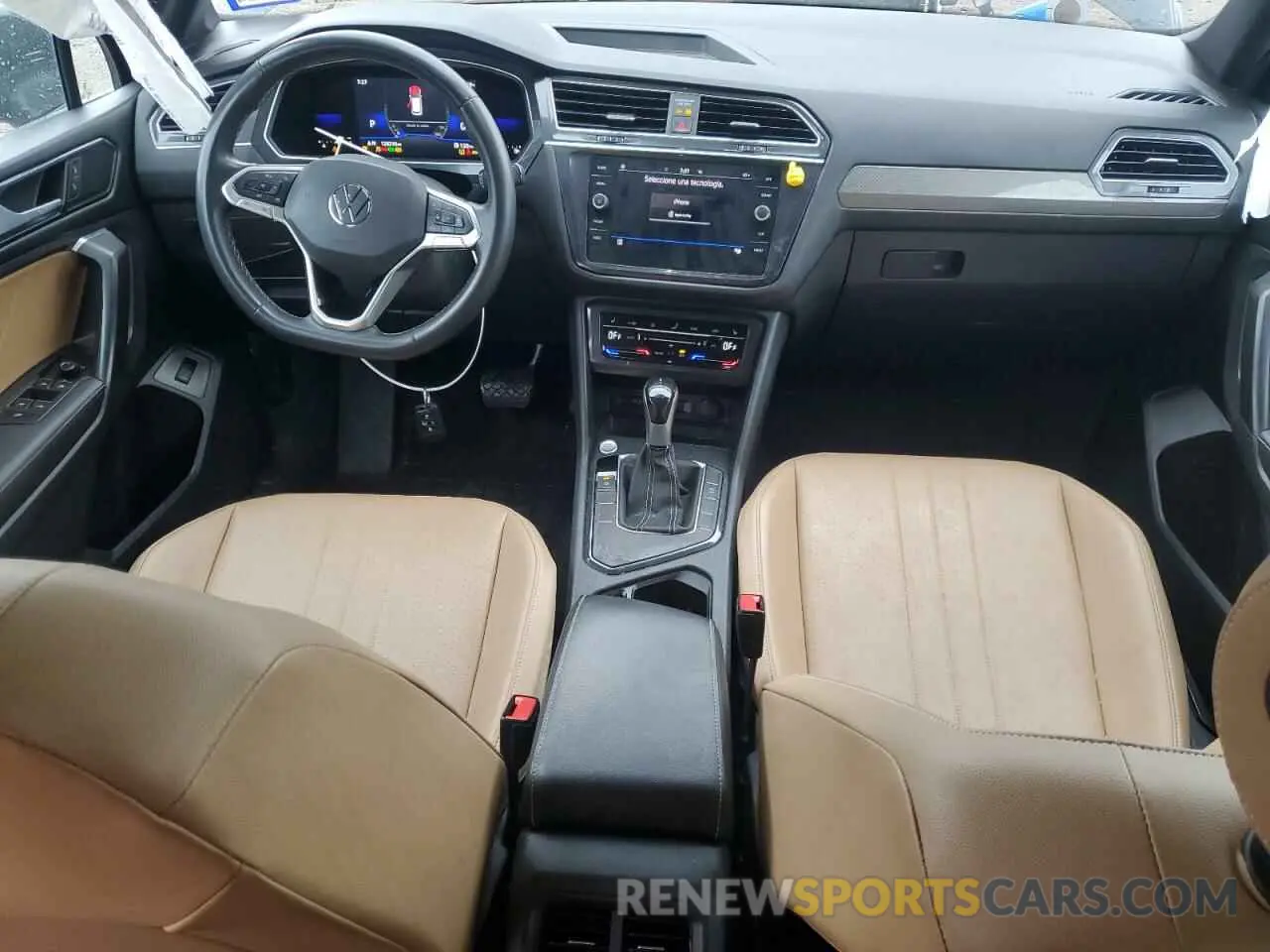 8 Photograph of a damaged car 3VV3B7AX2NM030909 VOLKSWAGEN TIGUAN 2022