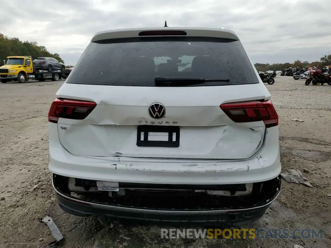 6 Photograph of a damaged car 3VV3B7AX4NM116528 VOLKSWAGEN TIGUAN 2022