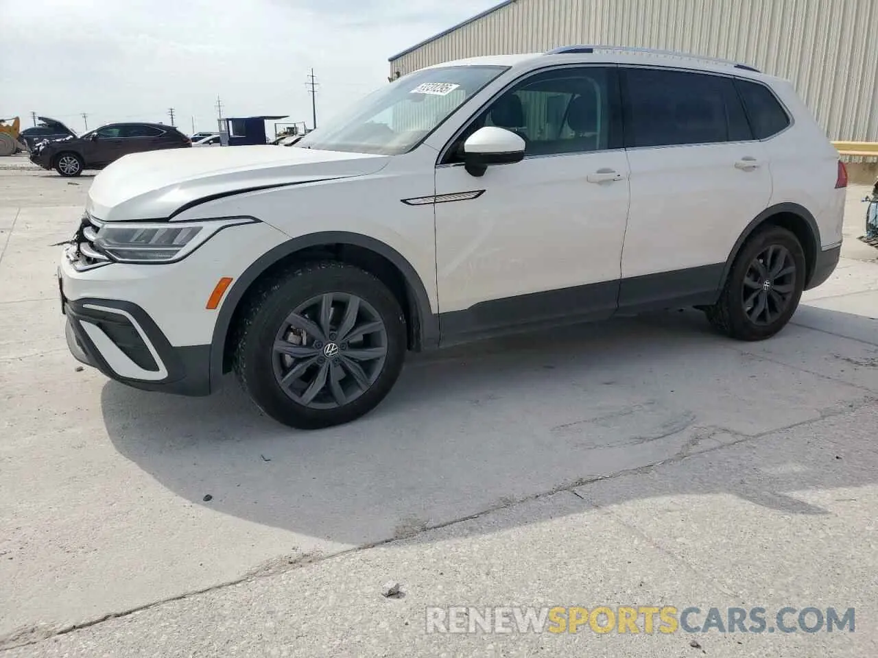 1 Photograph of a damaged car 3VV3B7AX5NM172462 VOLKSWAGEN TIGUAN 2022