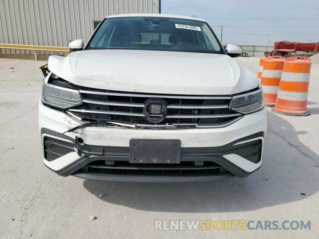 5 Photograph of a damaged car 3VV3B7AX5NM172462 VOLKSWAGEN TIGUAN 2022