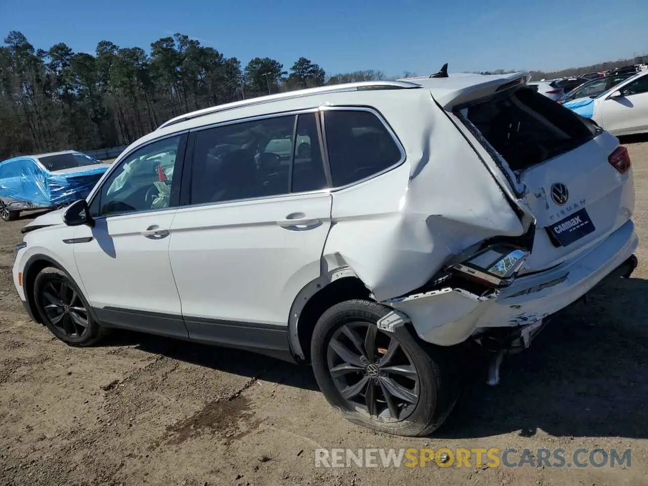 2 Photograph of a damaged car 3VV3B7AX6NM014132 VOLKSWAGEN TIGUAN 2022