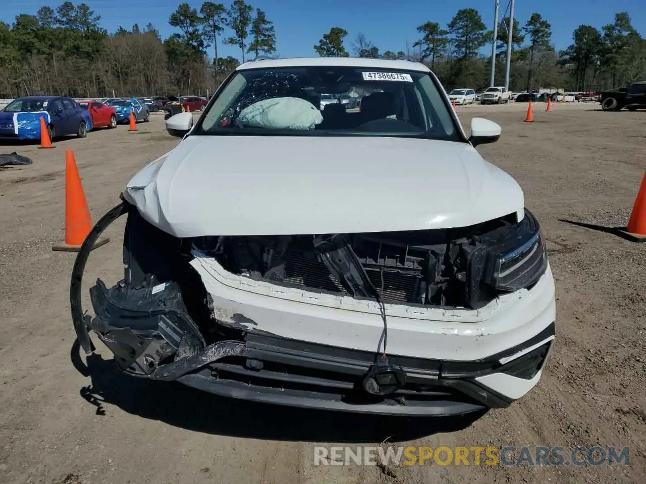 5 Photograph of a damaged car 3VV3B7AX6NM014132 VOLKSWAGEN TIGUAN 2022