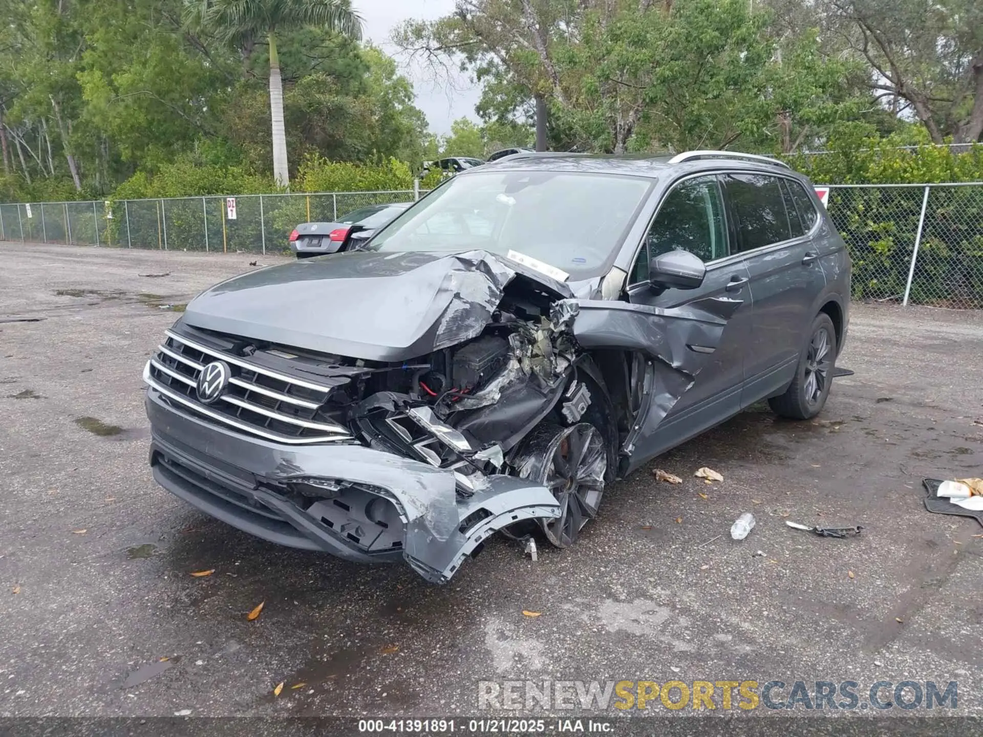 2 Photograph of a damaged car 3VV3B7AX6NM070815 VOLKSWAGEN TIGUAN 2022