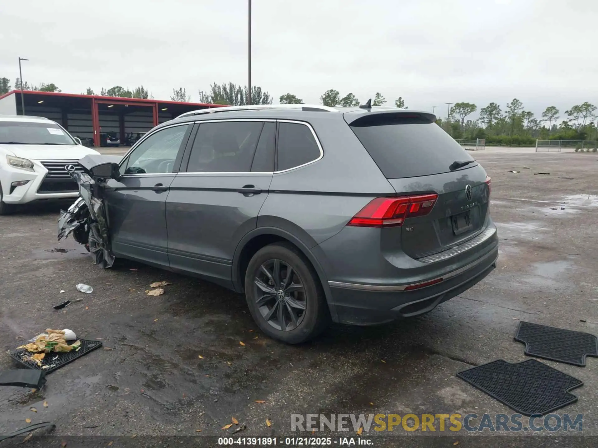 3 Photograph of a damaged car 3VV3B7AX6NM070815 VOLKSWAGEN TIGUAN 2022