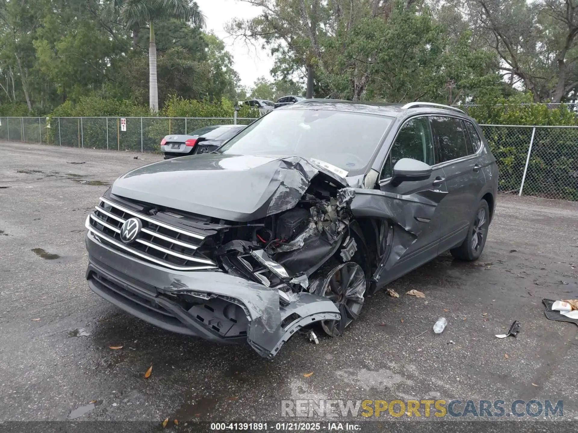 6 Photograph of a damaged car 3VV3B7AX6NM070815 VOLKSWAGEN TIGUAN 2022
