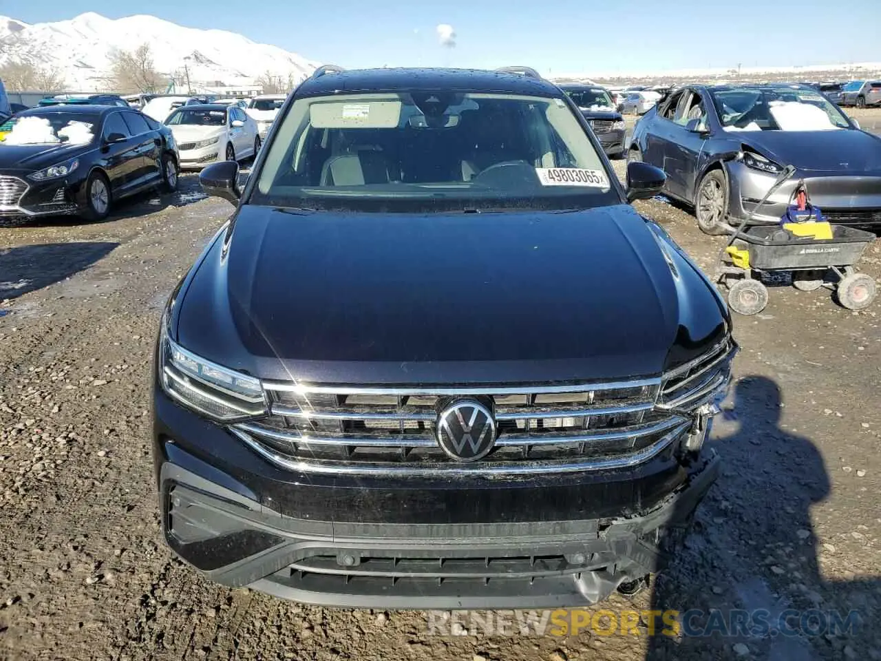 5 Photograph of a damaged car 3VV3B7AX7NM162029 VOLKSWAGEN TIGUAN 2022