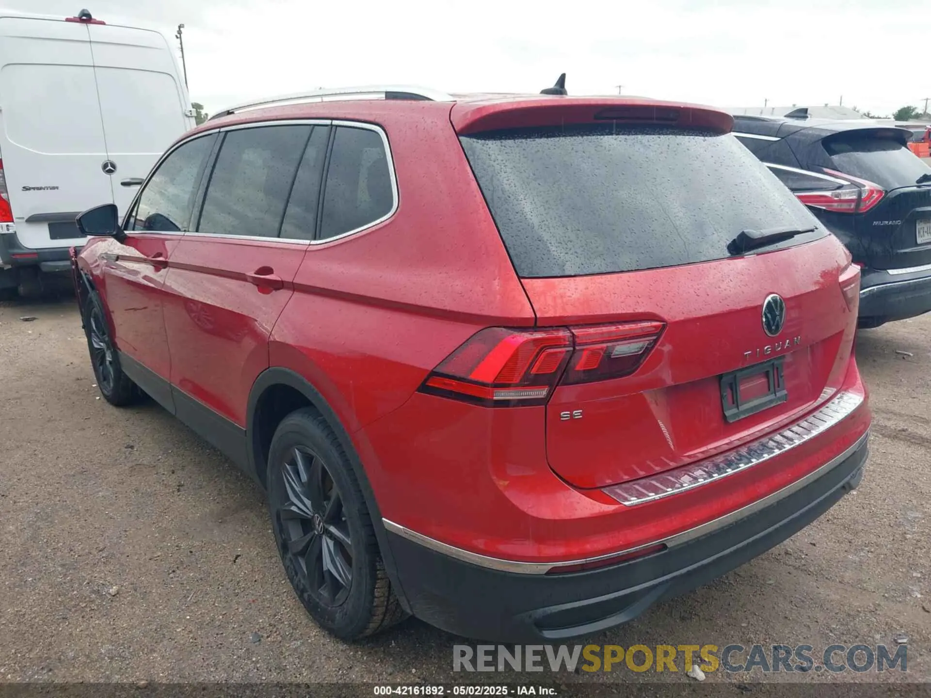 3 Photograph of a damaged car 3VV3B7AX7NM170227 VOLKSWAGEN TIGUAN 2022
