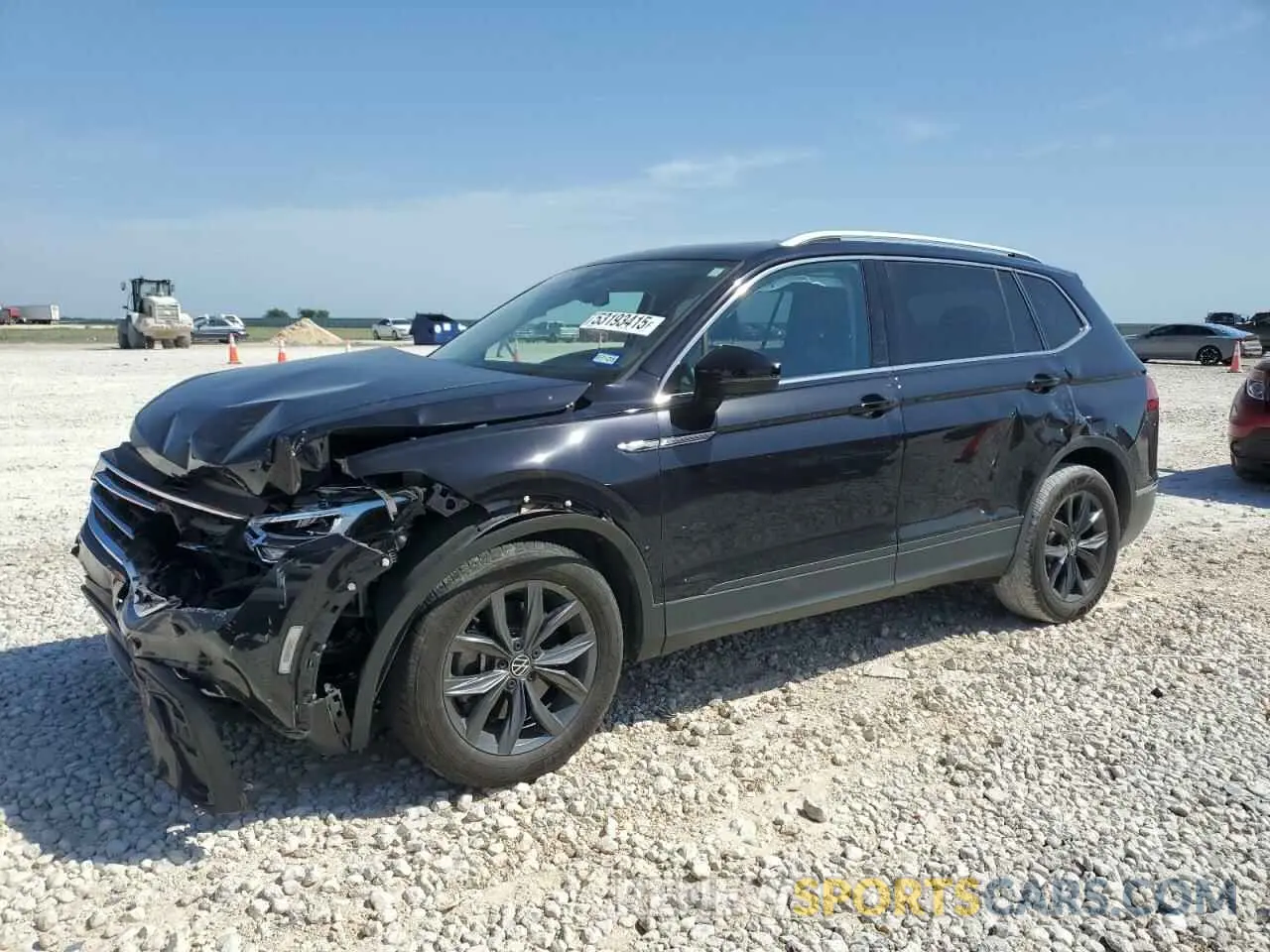 1 Photograph of a damaged car 3VV3B7AX8NM121859 VOLKSWAGEN TIGUAN 2022
