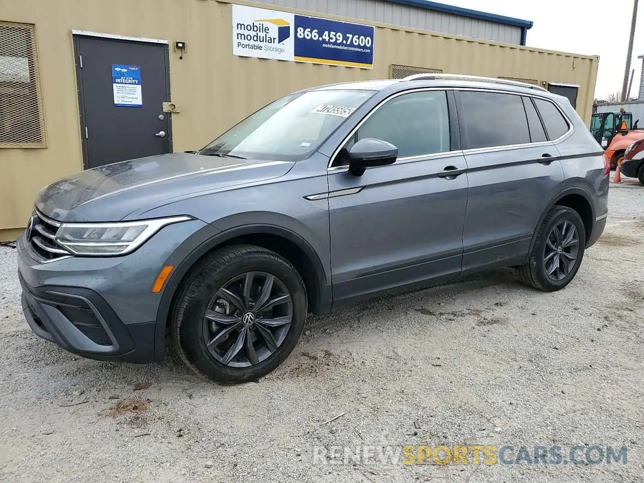 1 Photograph of a damaged car 3VV3B7AX8NM155865 VOLKSWAGEN TIGUAN 2022