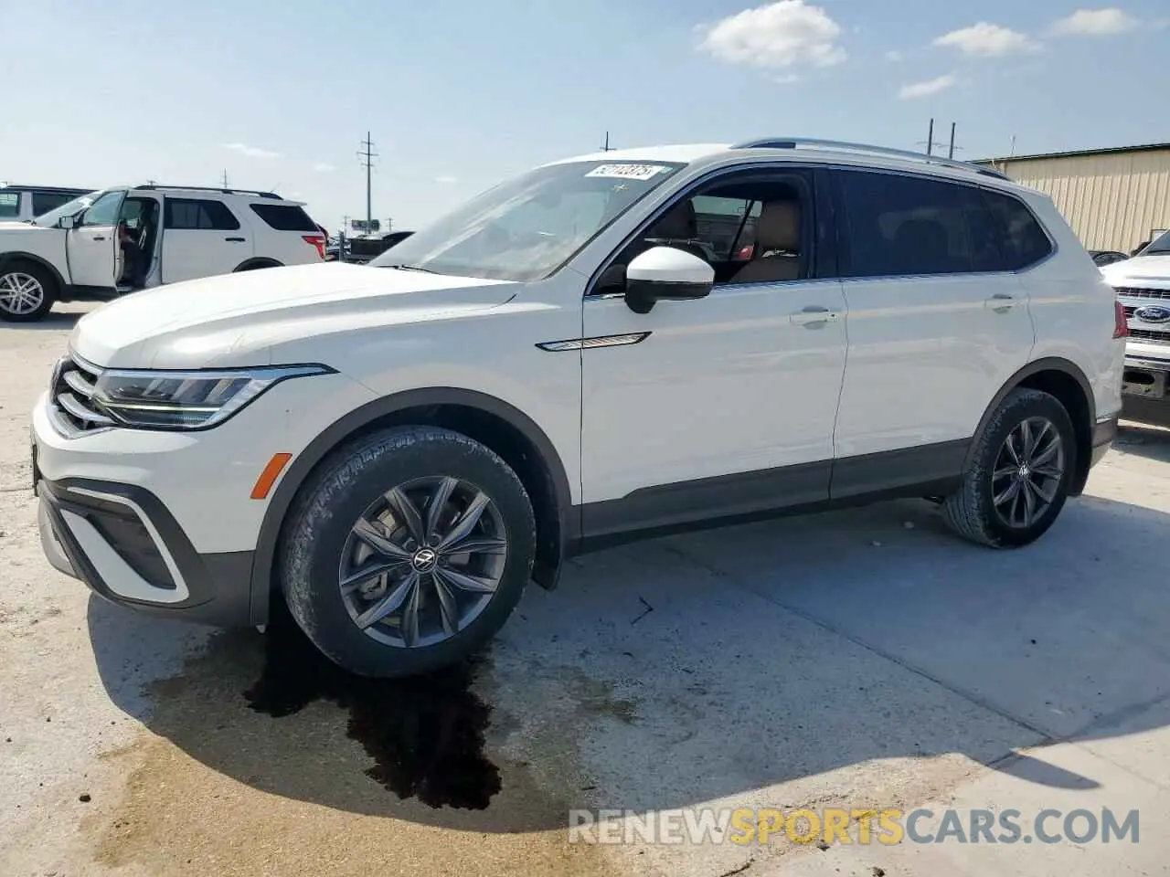 1 Photograph of a damaged car 3VV3B7AX8NM162220 VOLKSWAGEN TIGUAN 2022