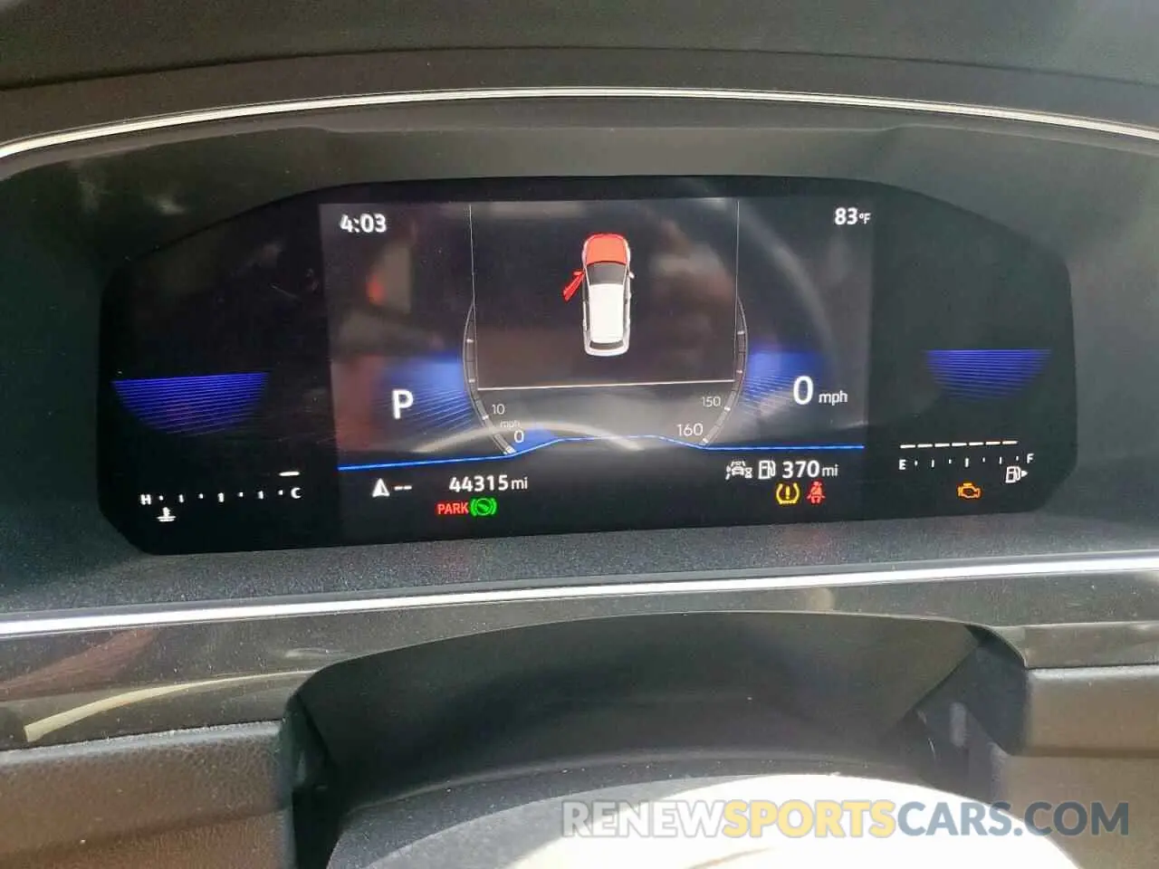 9 Photograph of a damaged car 3VV3B7AX8NM162220 VOLKSWAGEN TIGUAN 2022