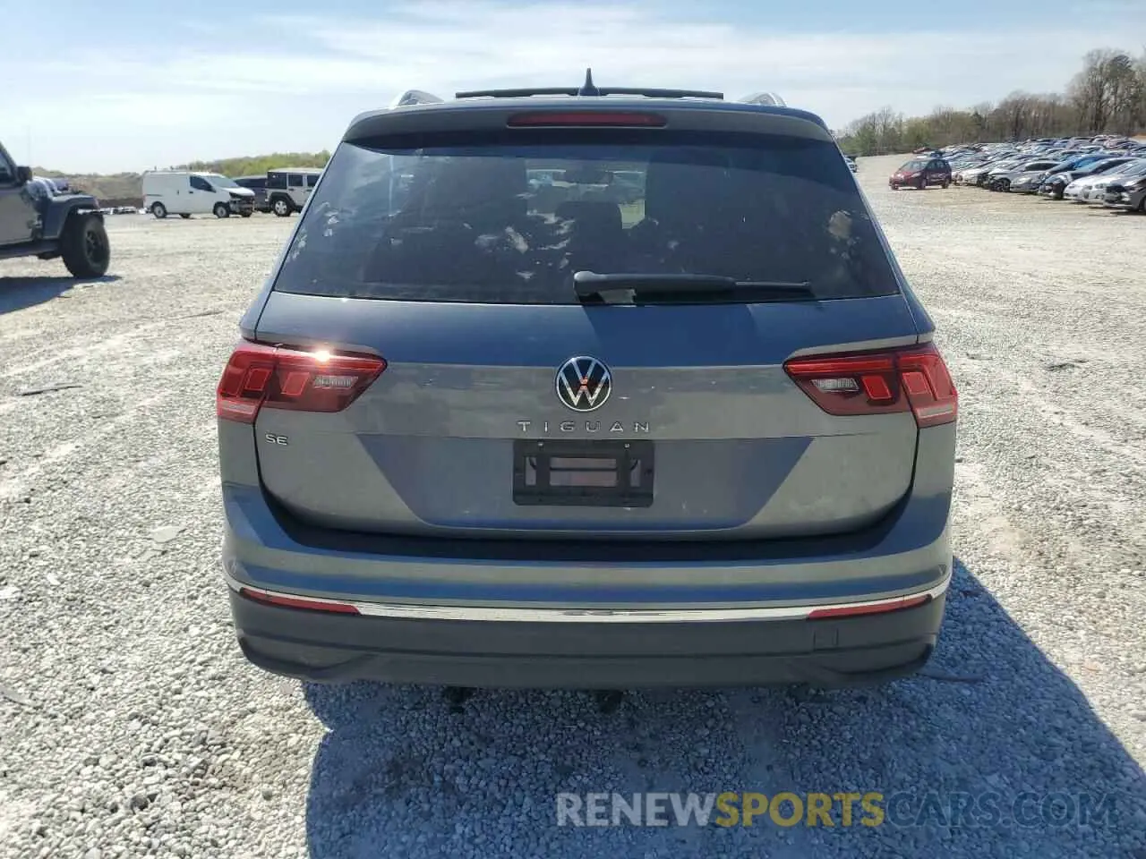 6 Photograph of a damaged car 3VV3B7AX9NM100003 VOLKSWAGEN TIGUAN 2022