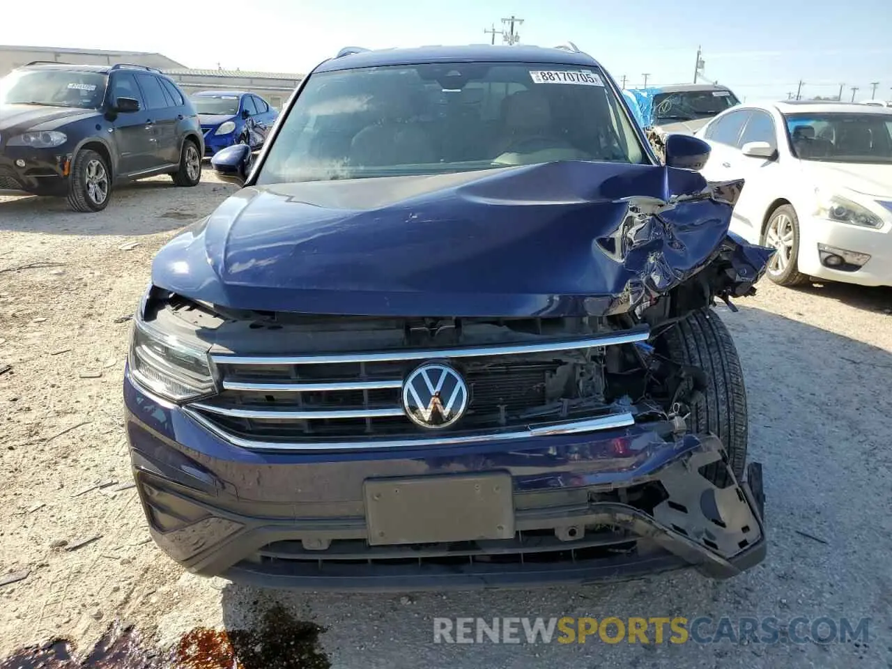 5 Photograph of a damaged car 3VV3B7AX9NM172979 VOLKSWAGEN TIGUAN 2022