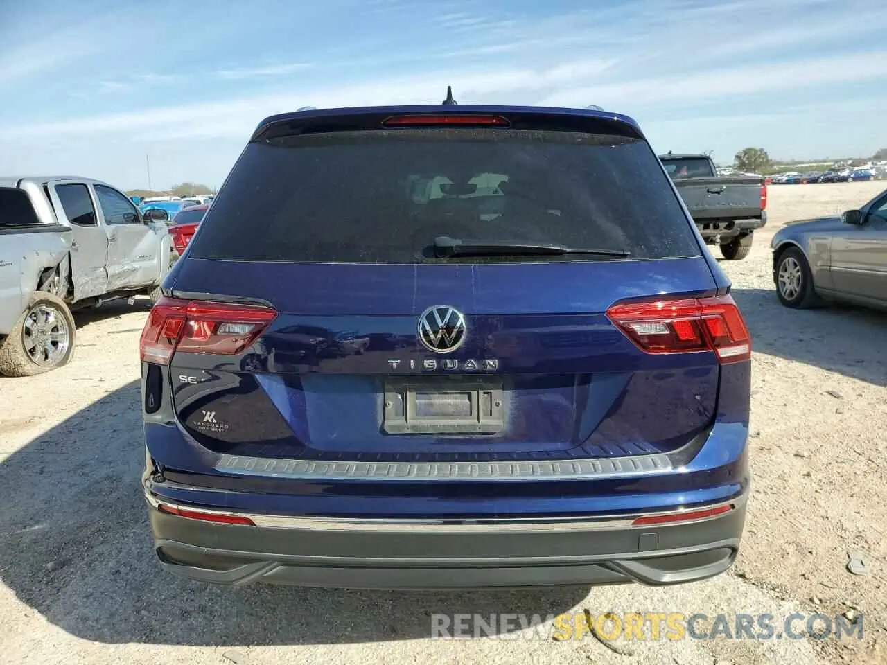 6 Photograph of a damaged car 3VV3B7AX9NM172979 VOLKSWAGEN TIGUAN 2022