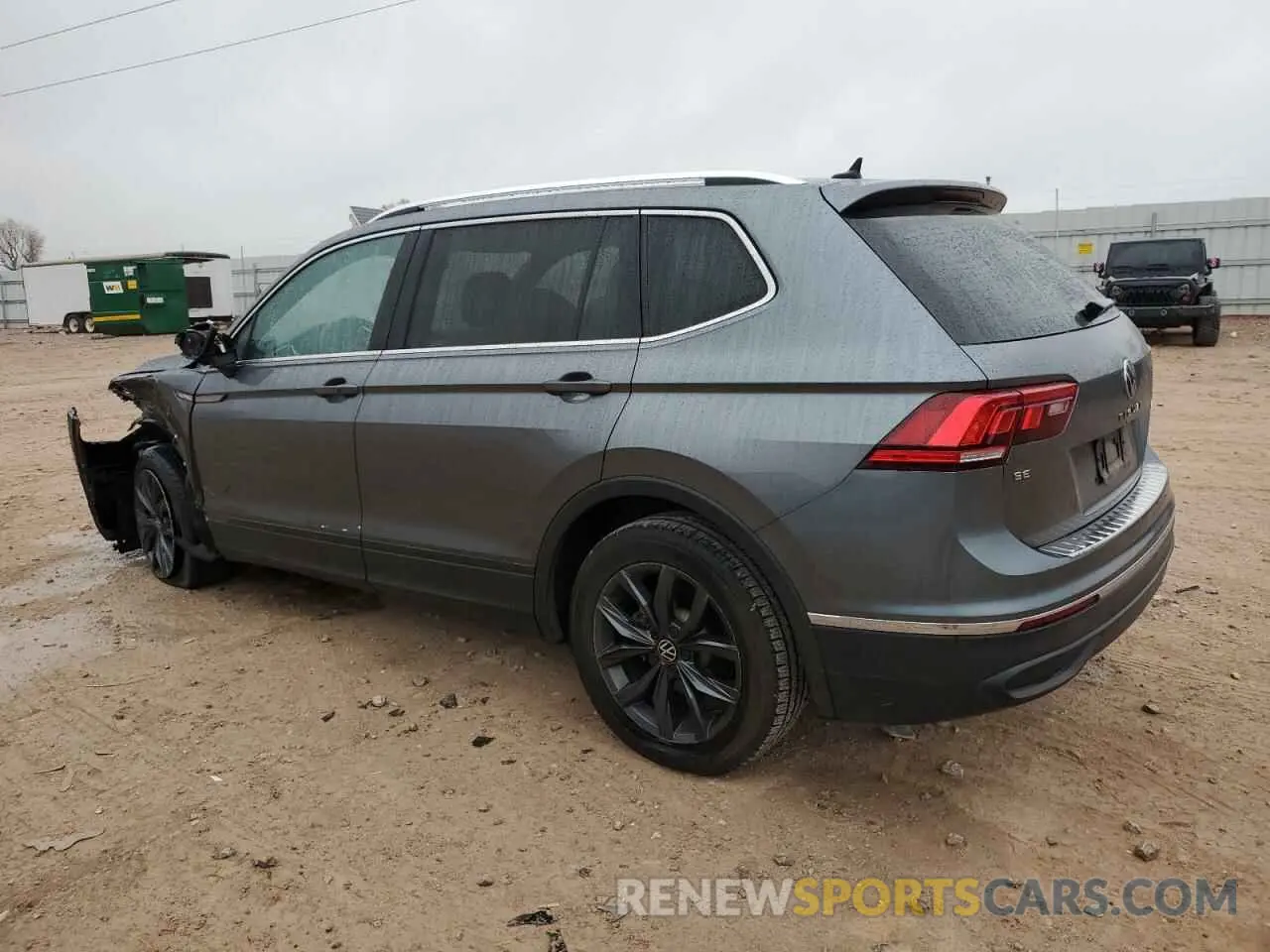 2 Photograph of a damaged car 3VV3B7AXXNM037090 VOLKSWAGEN TIGUAN 2022