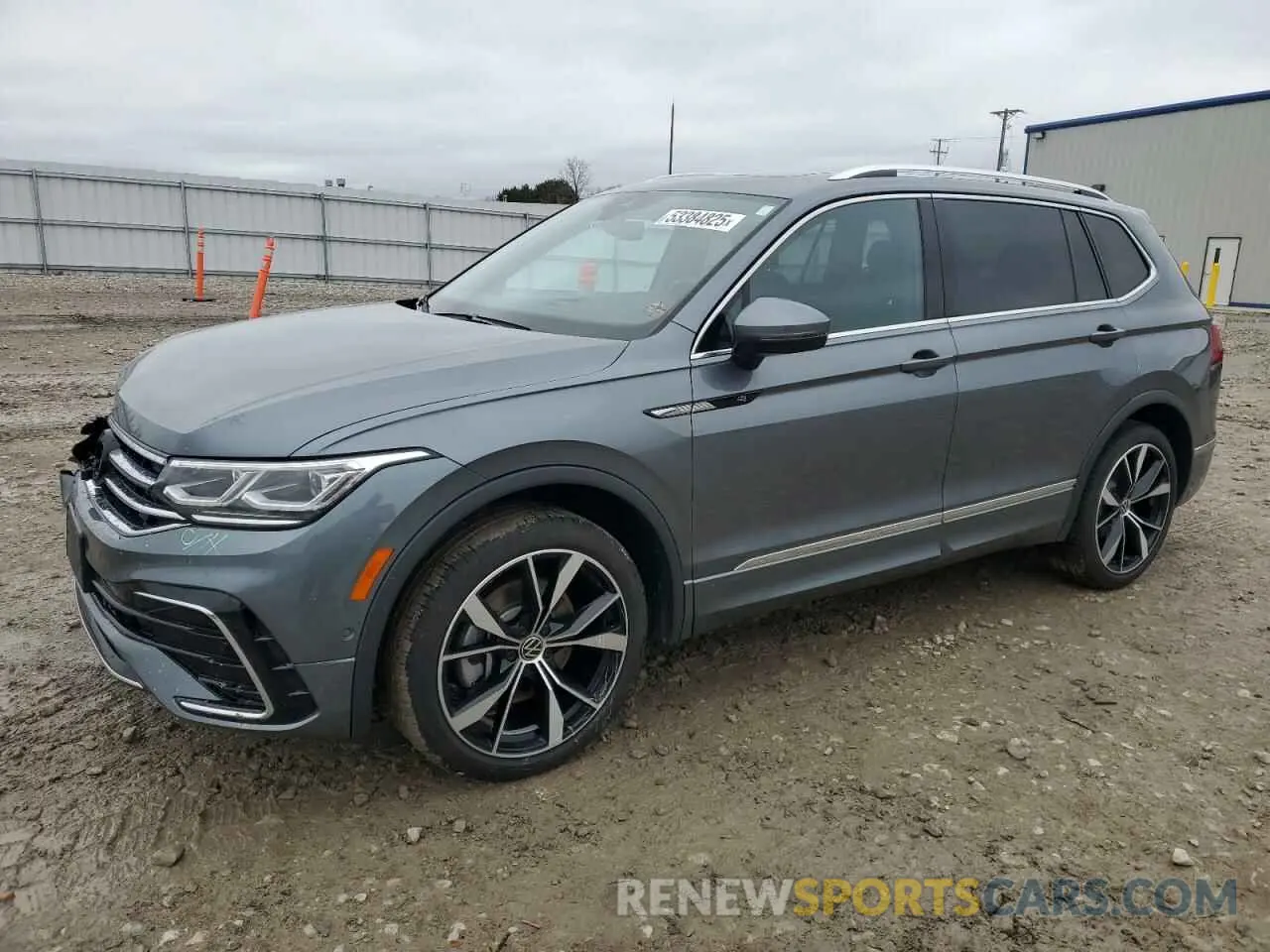 1 Photograph of a damaged car 3VV4B7AX0NM068434 VOLKSWAGEN TIGUAN 2022