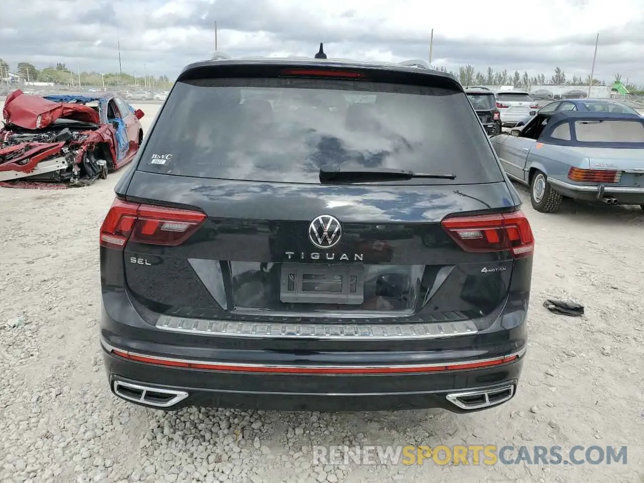 6 Photograph of a damaged car 3VV4B7AX3NM151355 VOLKSWAGEN TIGUAN 2022