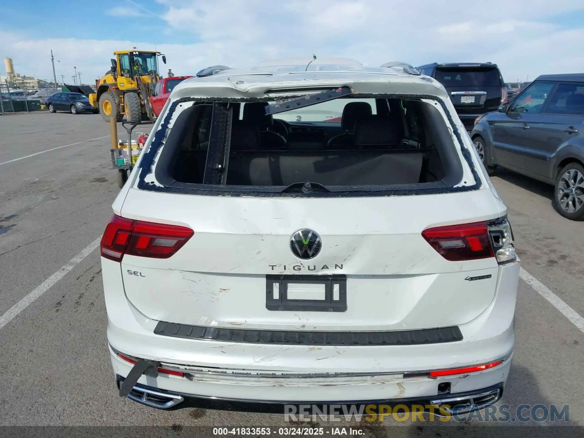 6 Photograph of a damaged car 3VV4B7AX5NM167234 VOLKSWAGEN TIGUAN 2022