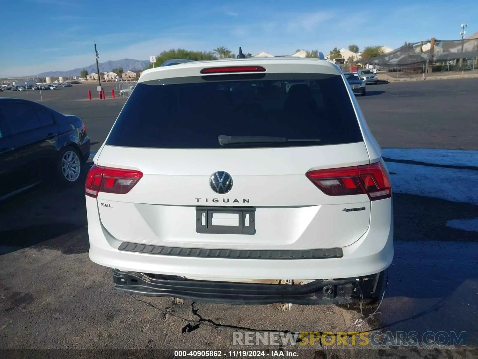 16 Photograph of a damaged car 3VV4B7AX6NM084928 VOLKSWAGEN TIGUAN 2022