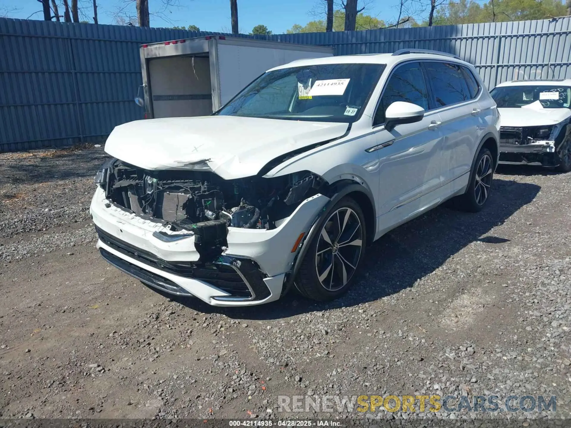2 Photograph of a damaged car 3VV4B7AX9NM176468 VOLKSWAGEN TIGUAN 2022