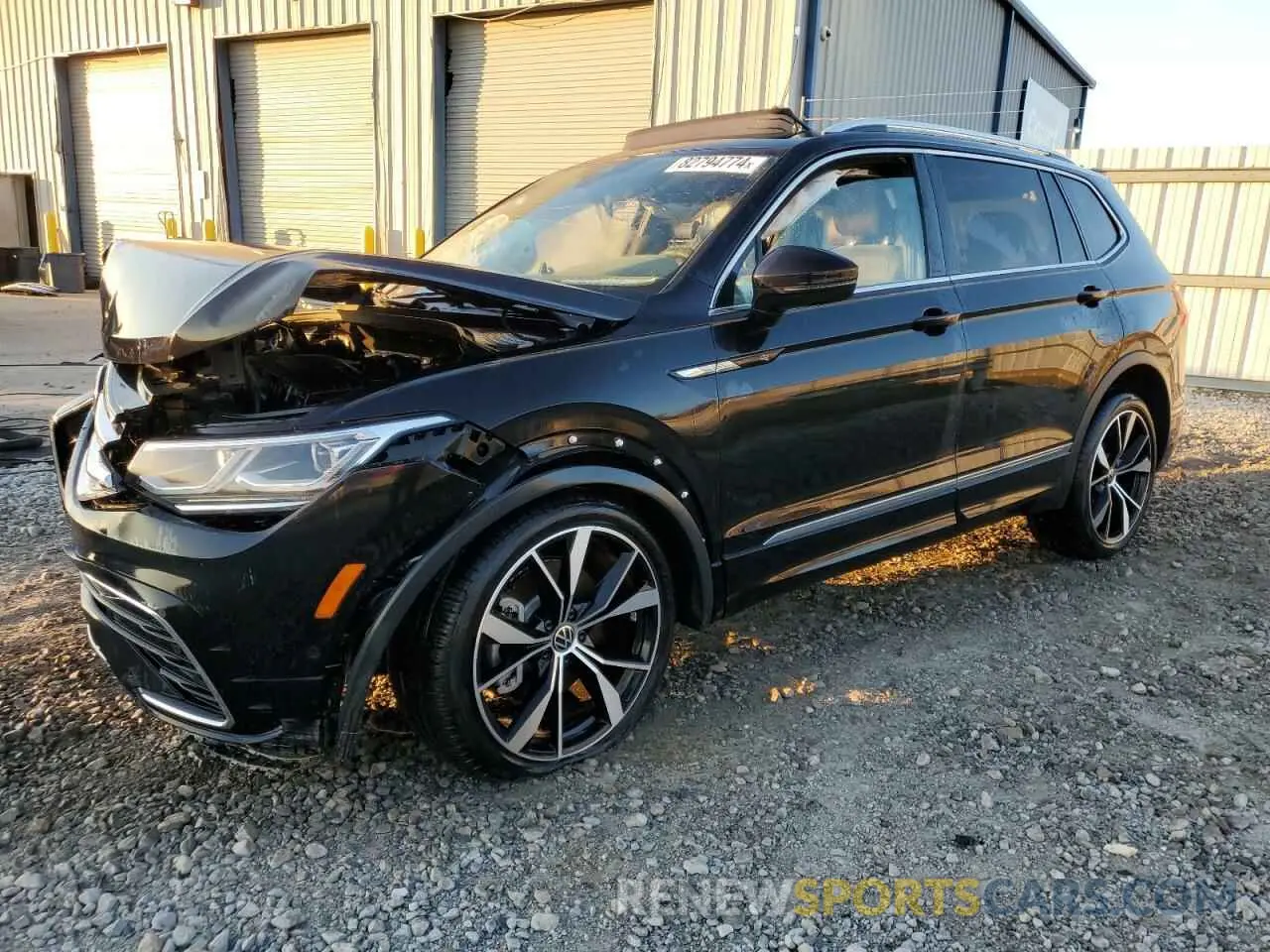 1 Photograph of a damaged car 3VV4B7AXXNM004174 VOLKSWAGEN TIGUAN 2022