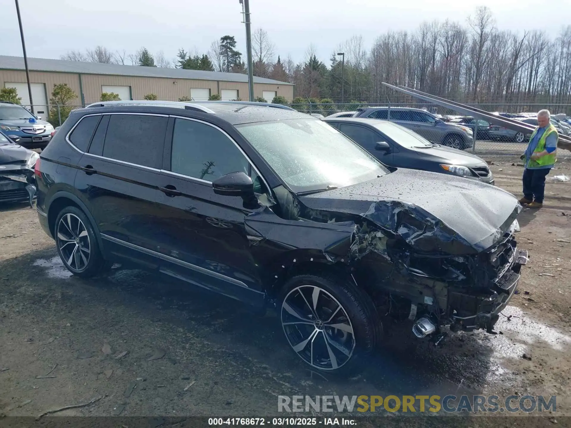 1 Photograph of a damaged car 3VV4B7AXXNM142698 VOLKSWAGEN TIGUAN 2022