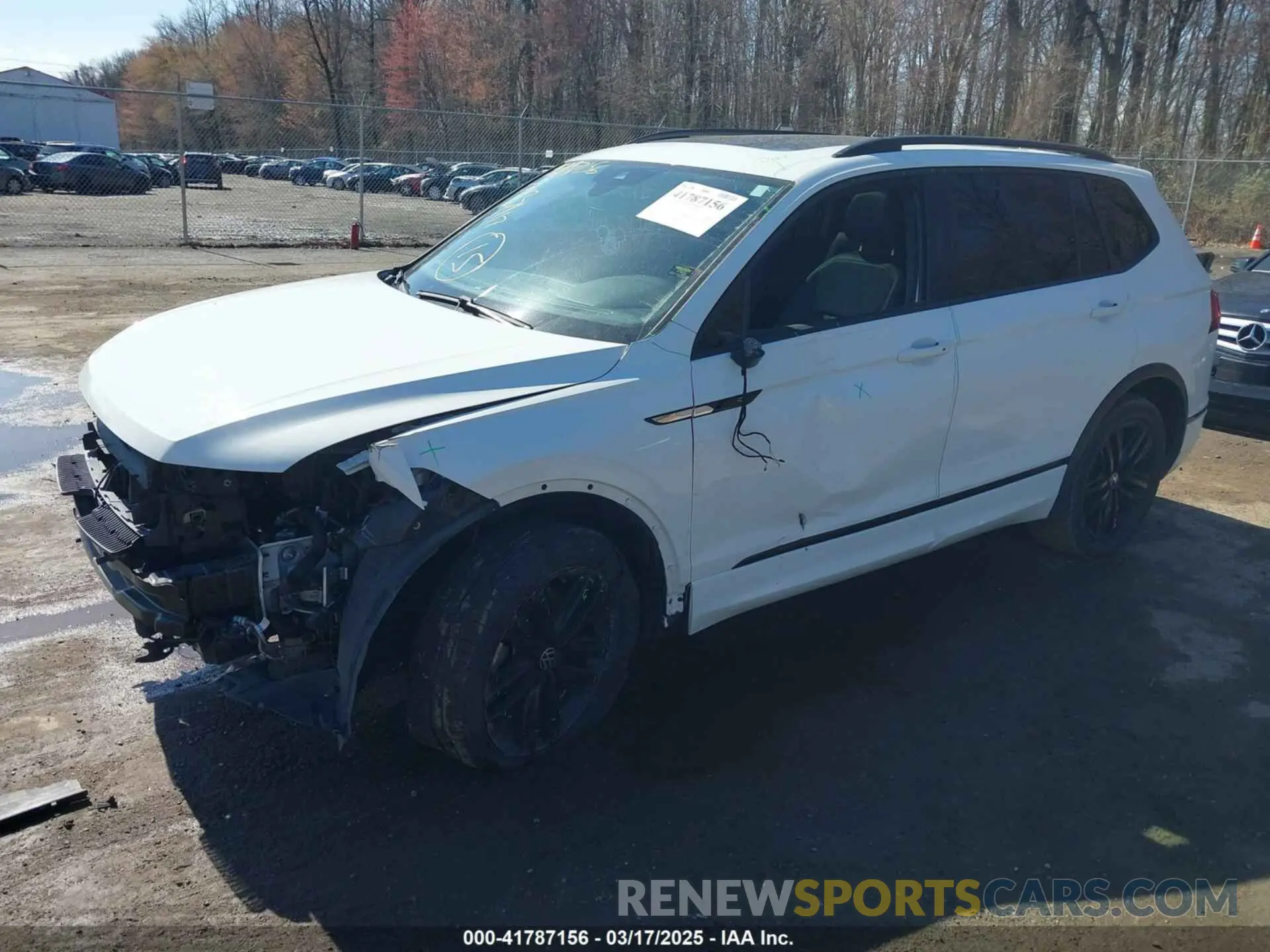 2 Photograph of a damaged car 3VV8B7AX1NM042720 VOLKSWAGEN TIGUAN 2022