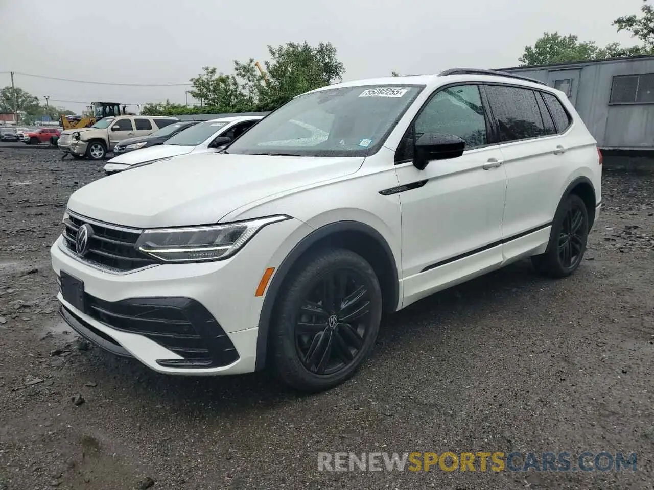 1 Photograph of a damaged car 3VV8B7AX1NM174571 VOLKSWAGEN TIGUAN 2022