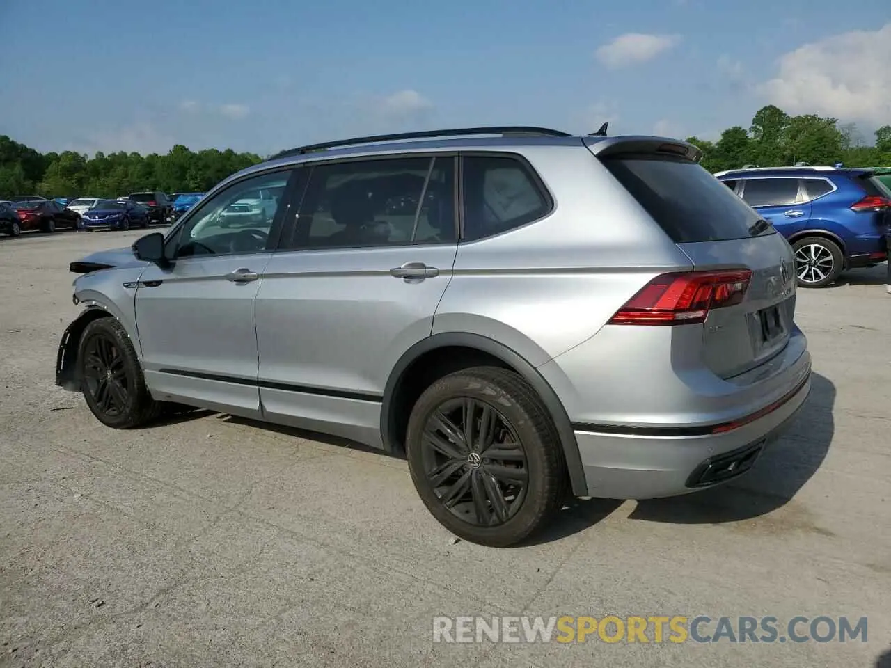 2 Photograph of a damaged car 3VV8B7AX2NM061826 VOLKSWAGEN TIGUAN 2022