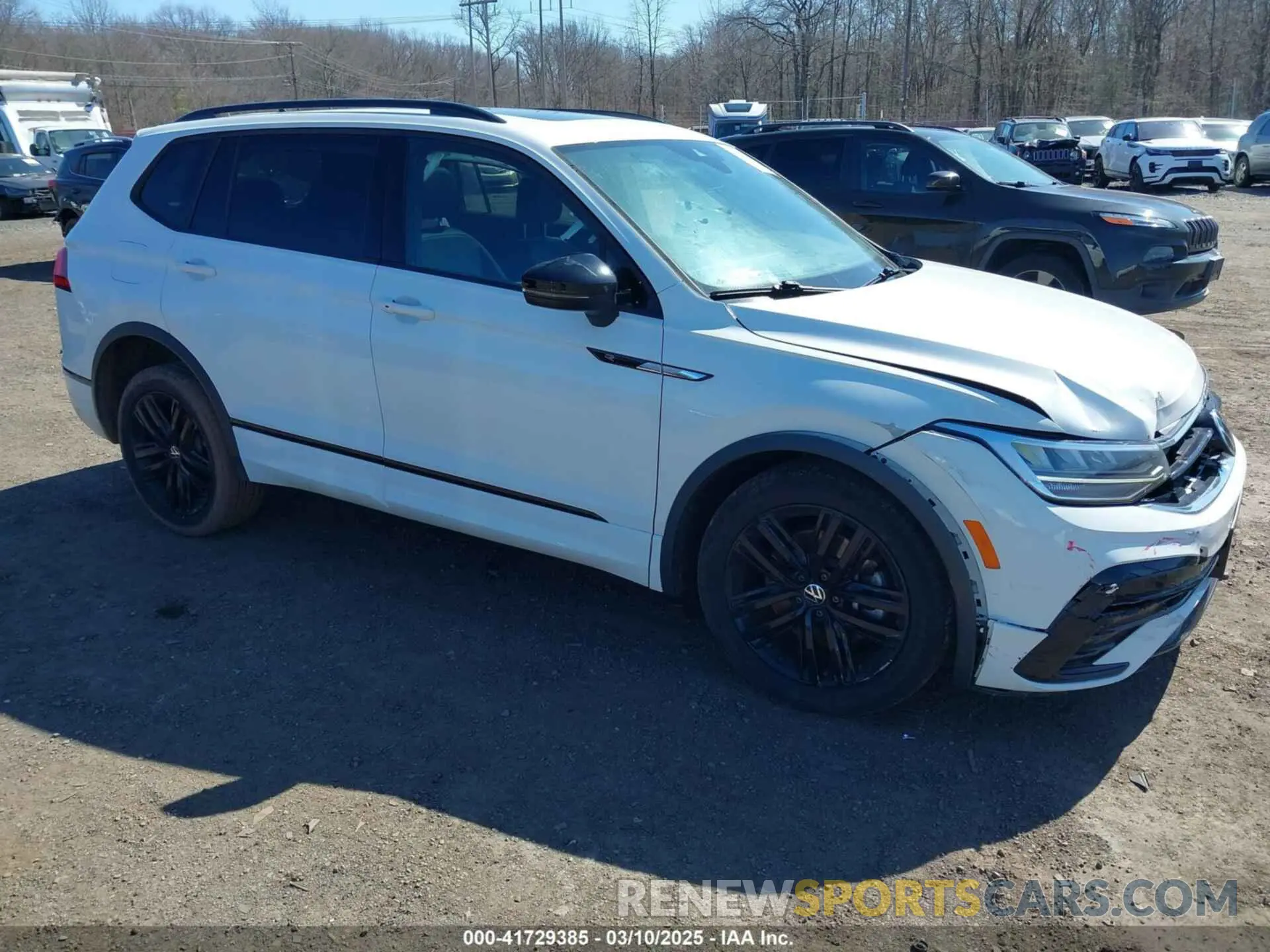 1 Photograph of a damaged car 3VV8B7AX4NM027208 VOLKSWAGEN TIGUAN 2022