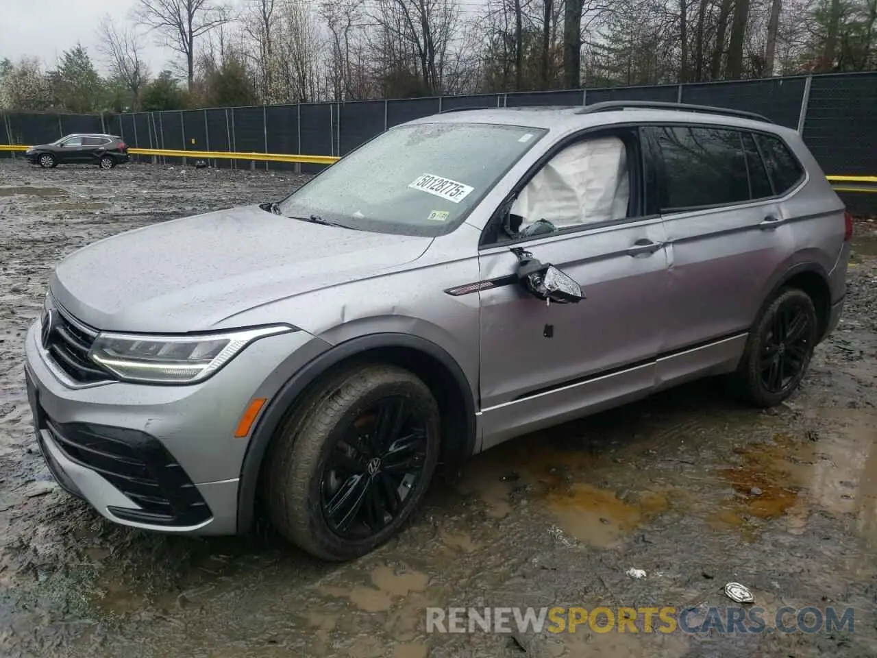 1 Photograph of a damaged car 3VV8B7AX4NM095539 VOLKSWAGEN TIGUAN 2022